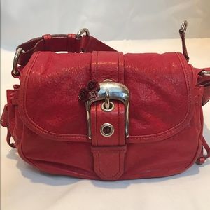 MIU MIU RED SHOULDER BAG